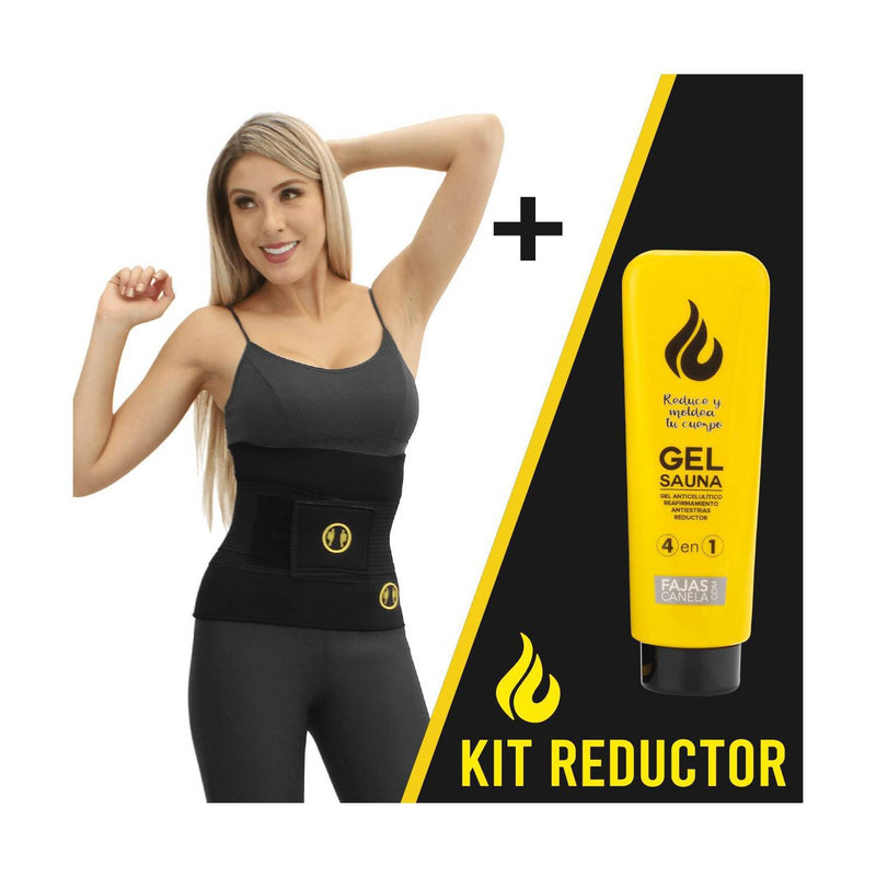 Combo Hot X3 - Leggins deportivo+ Faja térmica Mujer + Gel Abdomen