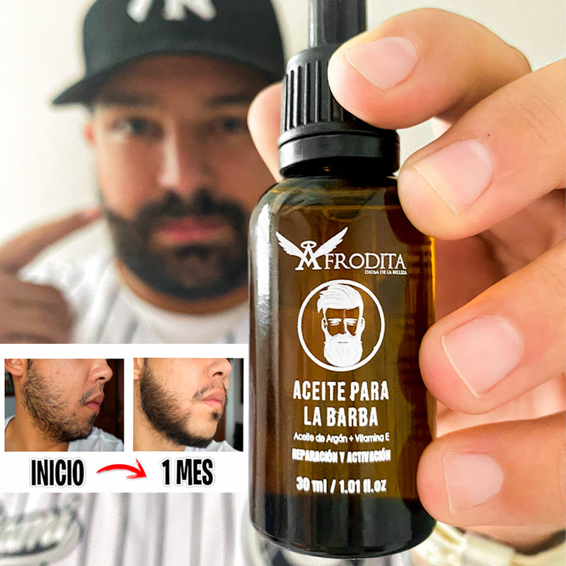 ACEITE PARA LA BARBA AFRODITA Espejo Mío