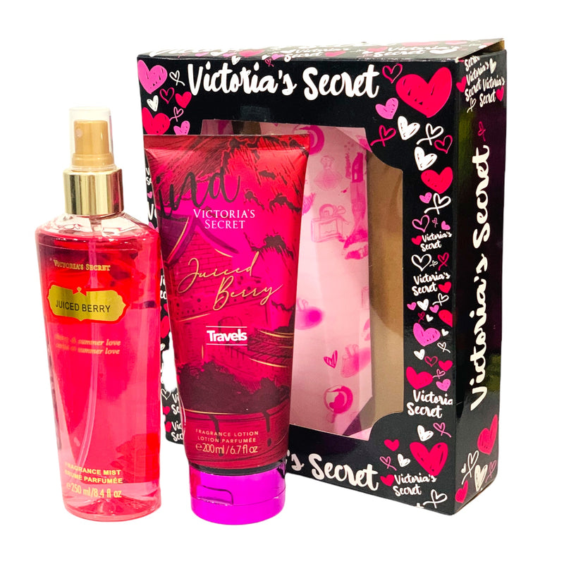 Exquisitos Estuches Victoria´s Secret: Splash 250 ml + Crema 200 ml Fragancias Surtidas Espejo Mío