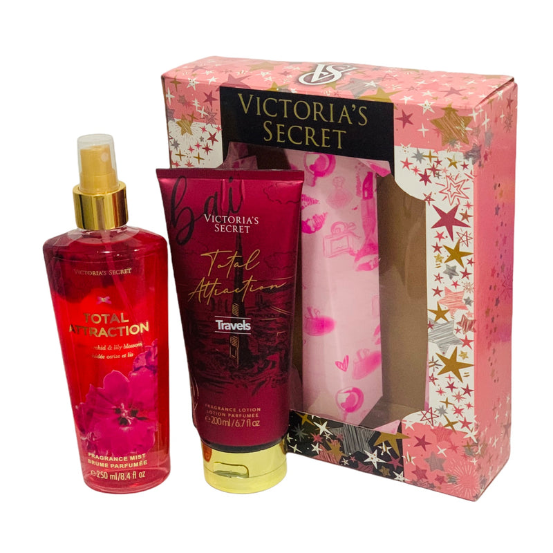 Exquisitos Estuches Victoria´s Secret: Splash 250 ml + Crema 200 ml Fragancias Surtidas Espejo Mío