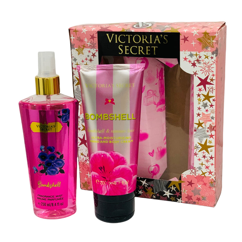 Exquisitos Estuches Victoria´s Secret: Splash 250 ml + Crema 200 ml Fragancias Surtidas Espejo Mío