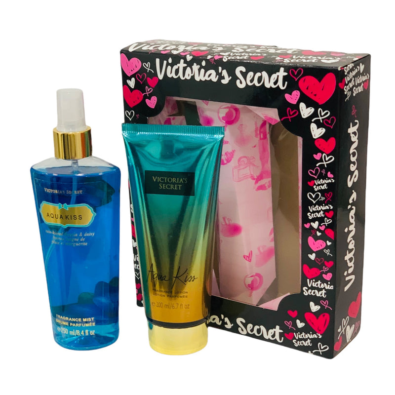 Exquisitos Estuches Victoria´s Secret: Splash 250 ml + Crema 200 ml Fragancias Surtidas Espejo Mío