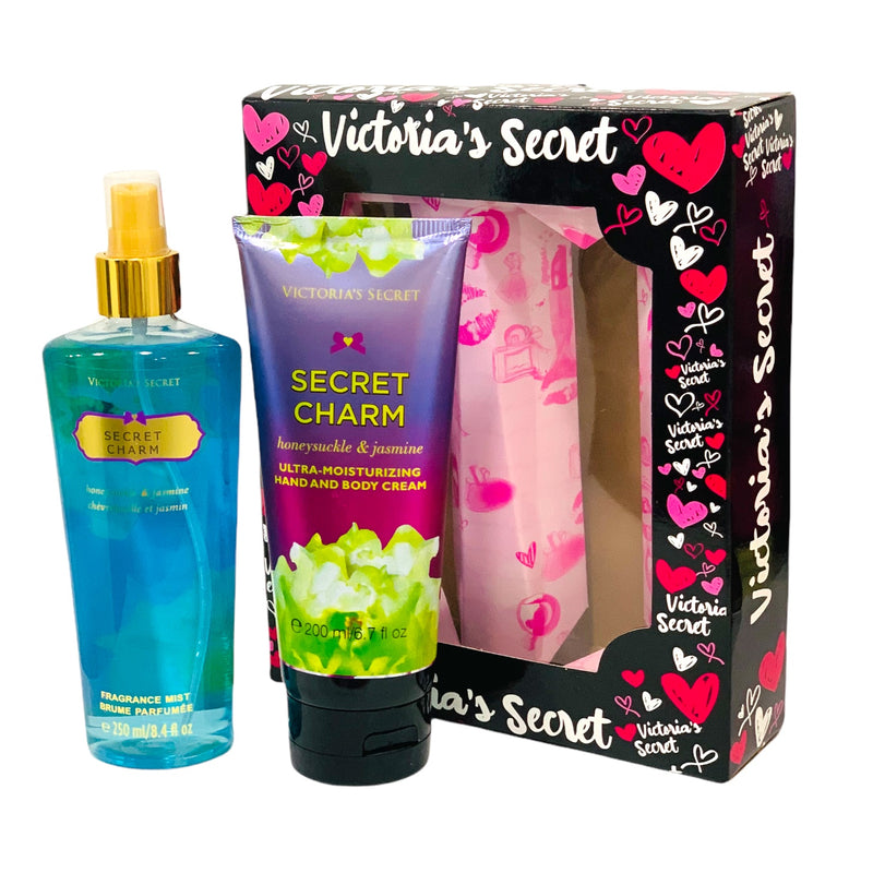 Exquisitos Estuches Victoria´s Secret: Splash 250 ml + Crema 200 ml Fragancias Surtidas Espejo Mío