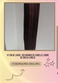 Extensiones de cabello Varios tonos Espejo Mío