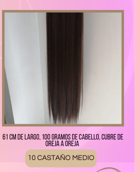 Extensiones de cabello Varios tonos Espejo Mío