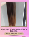 Extensiones de cabello Varios tonos Espejo Mío