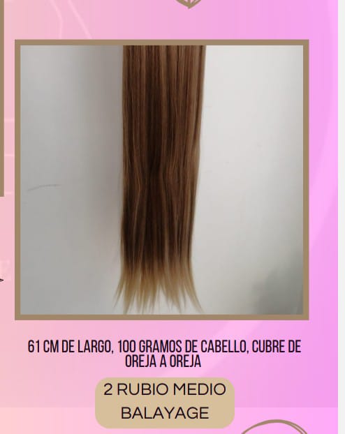 Extensiones de cabello Varios tonos Espejo Mío