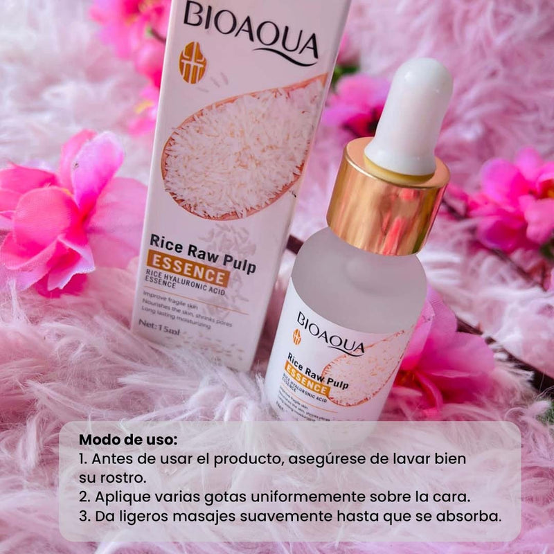 SERUM DE ARROZ BIOAQUA Espejo Mío